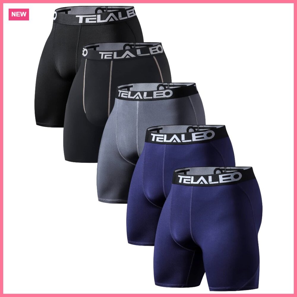 Spandex Compression Shorts For Men Athletic Workout Running Performance